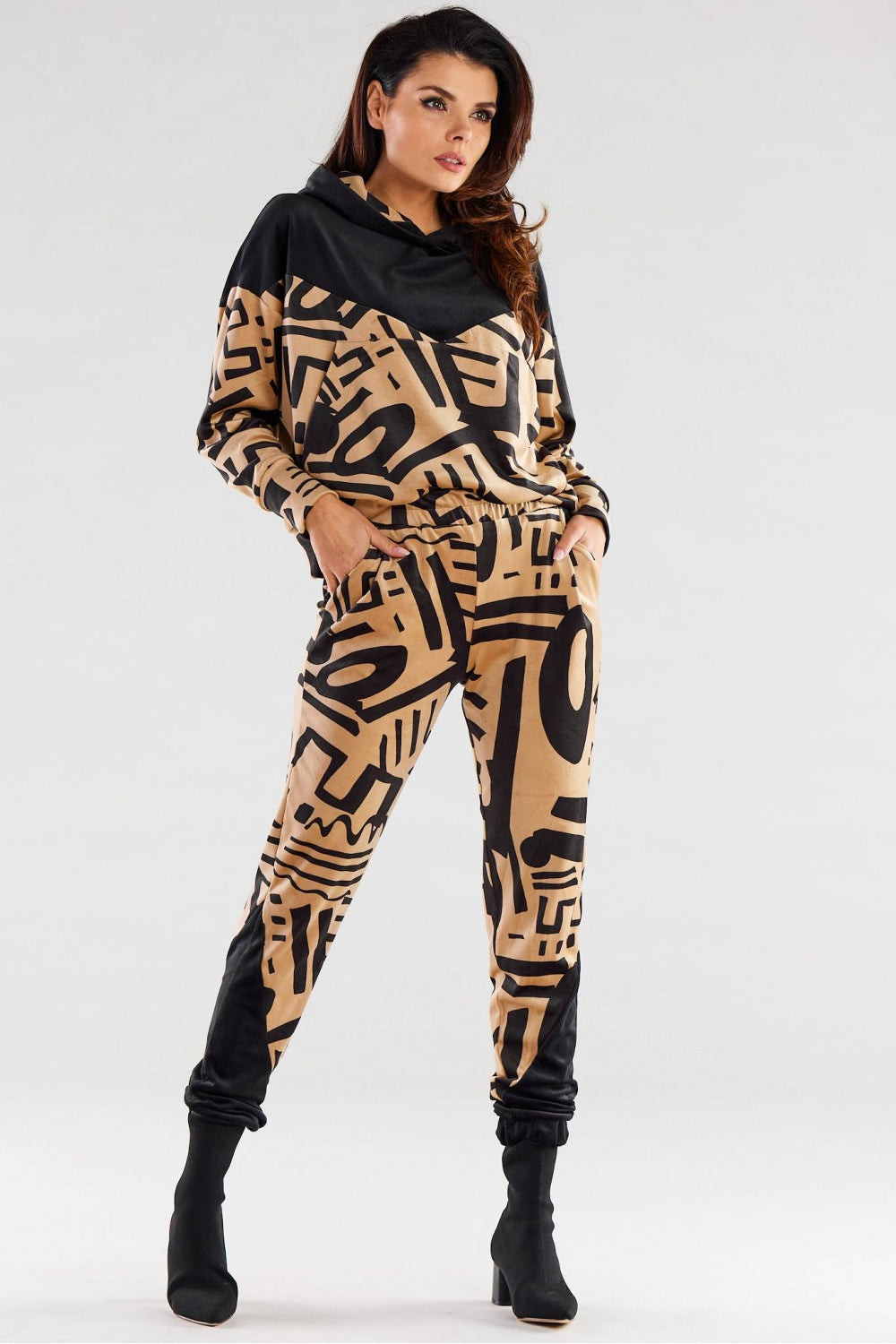 Velour trousers