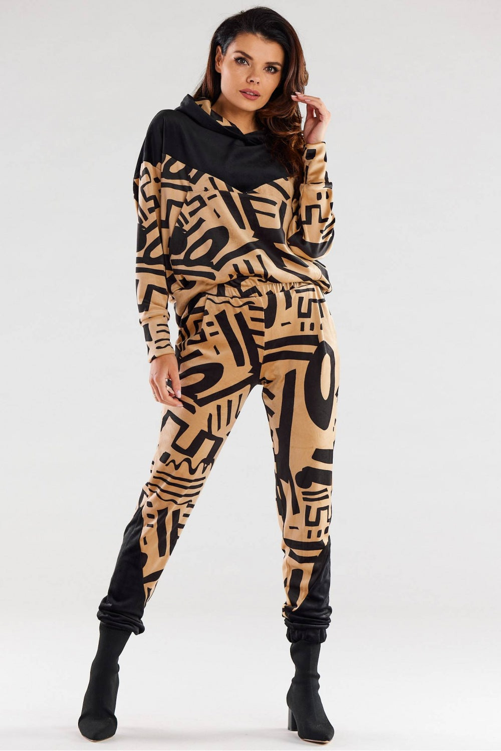 Velour trousers