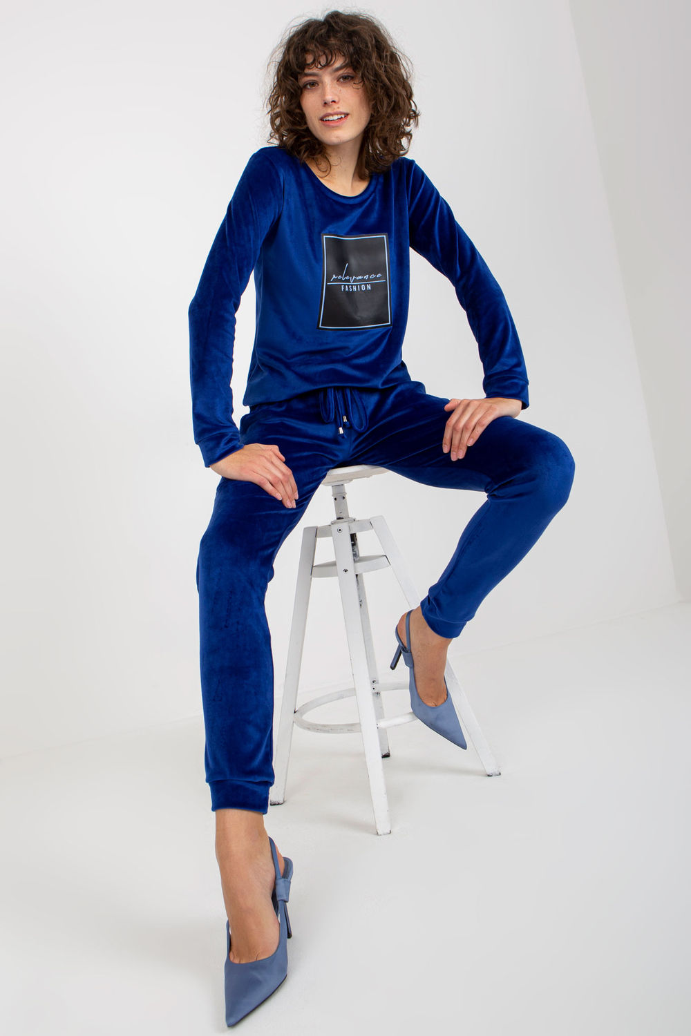 Velour trousers