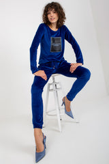 Velour trousers
