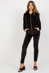 Velour trousers
