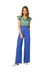 Wide-leg trousers