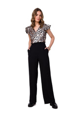 Wide-leg trousers