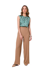 Wide-leg trousers