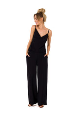 Draped playsuit