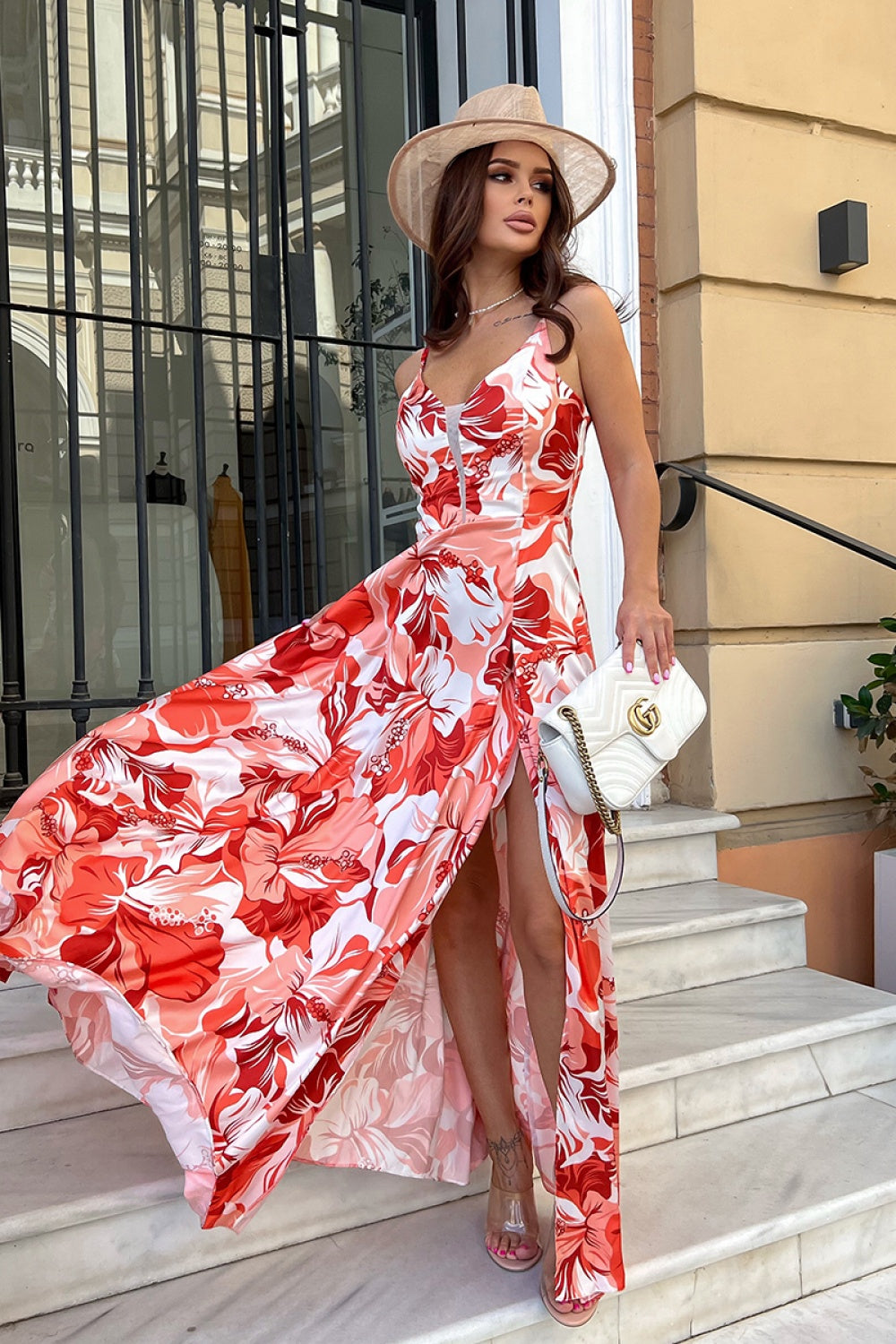Satin dress