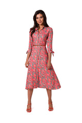 Belted dress