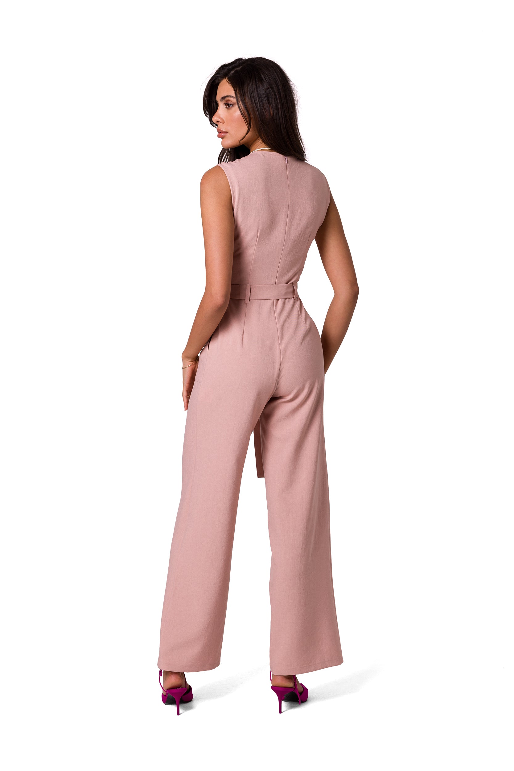Sleeveless playsuit