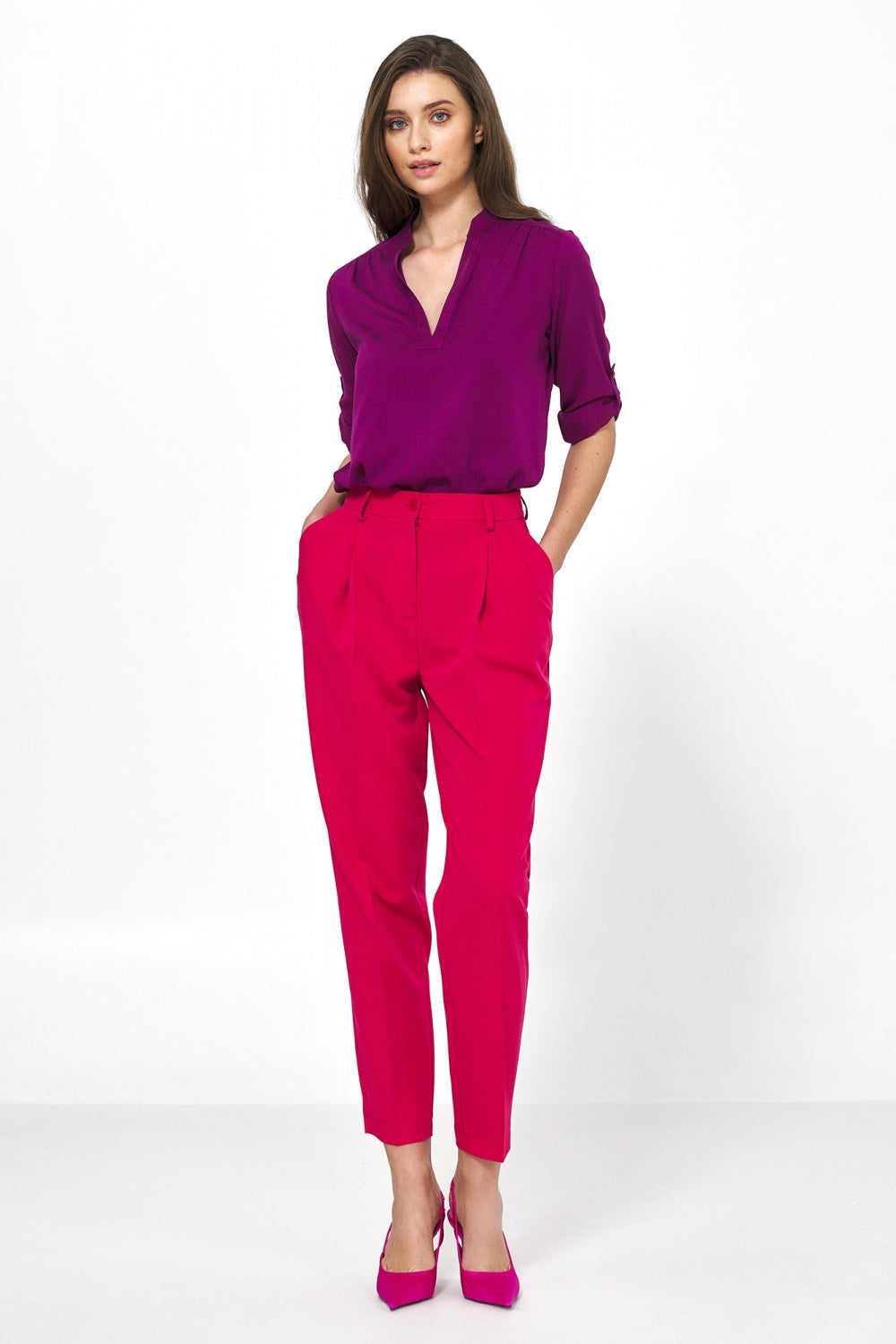 Viscose trousers