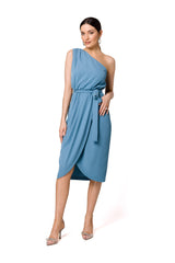 Draped dress