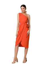 Draped dress