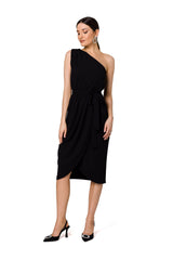 Draped dress