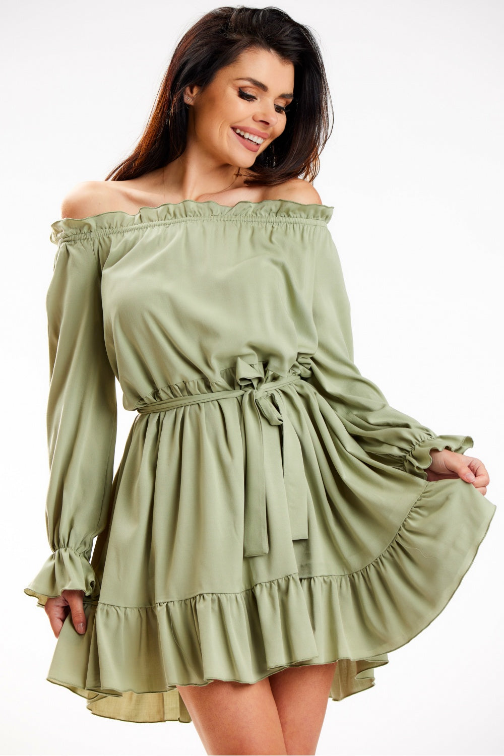A-line dress