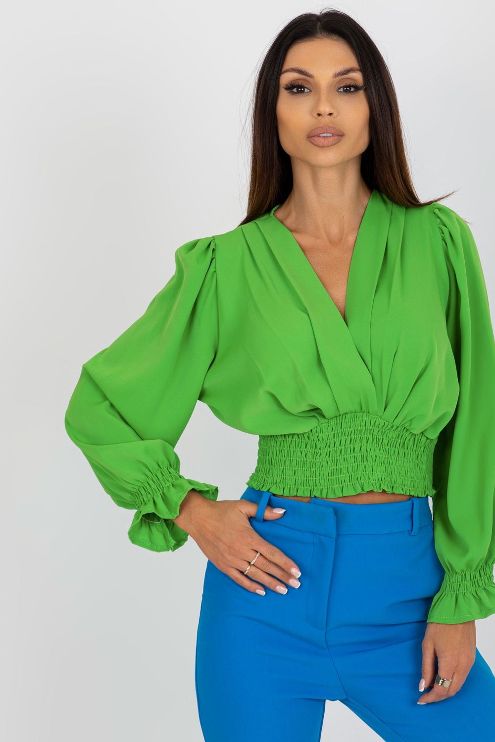 Elastic blouse