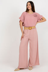 Polyester trousers