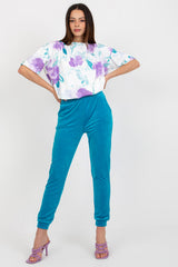 Velour trousers