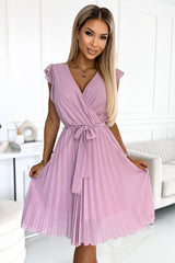 Chiffon cocktail dress