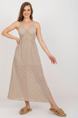 Openwork dress