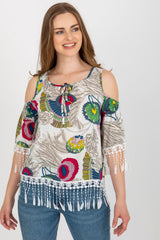 Printed blouse