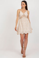 Openwork dress