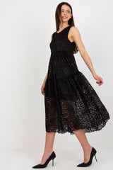 Openwork dress