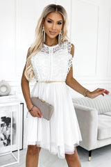 Lace cocktail dress