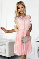 Lace cocktail dress