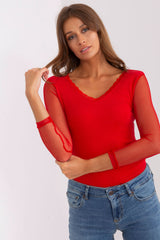 Ribbed blouse