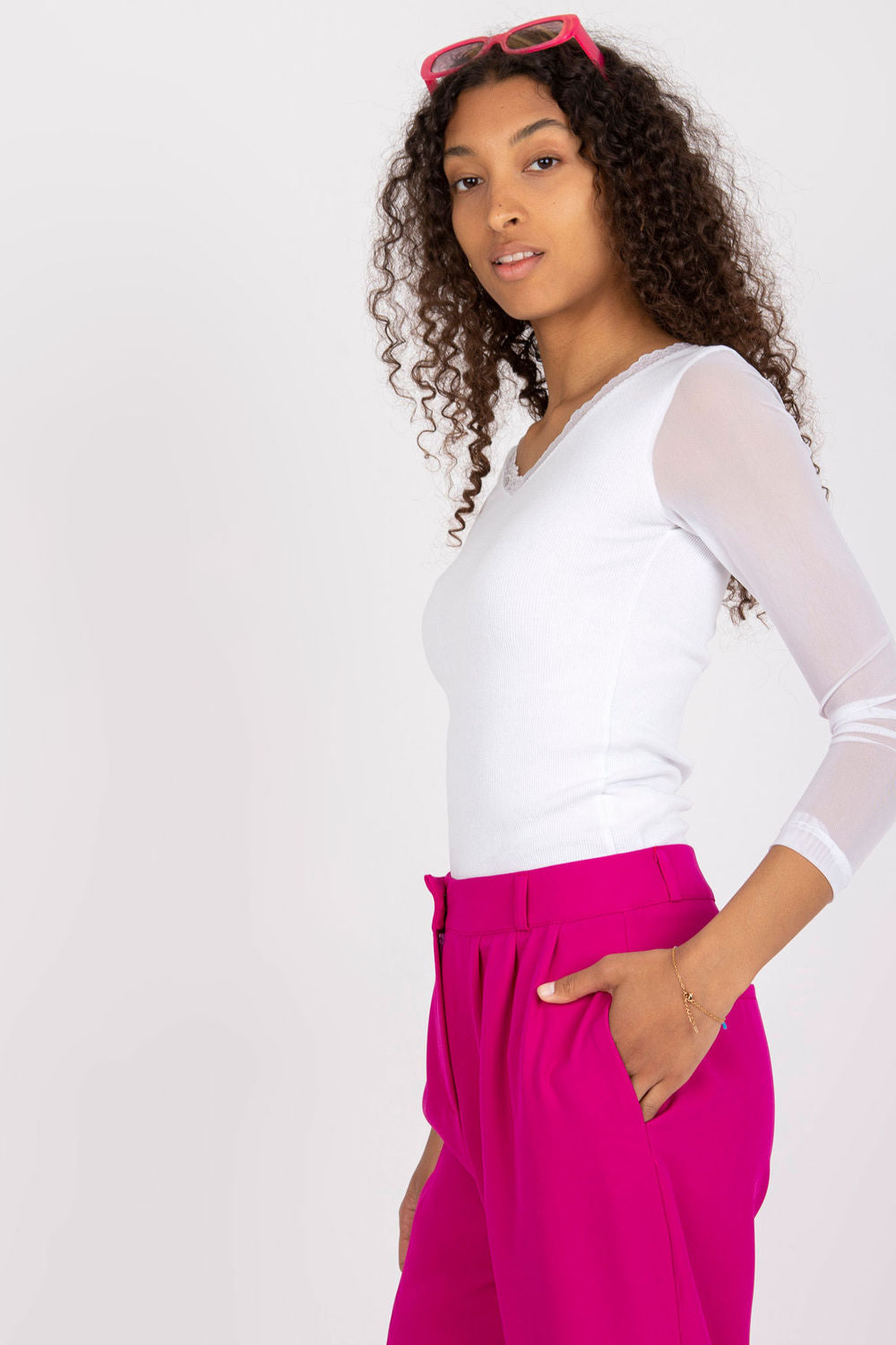 Ribbed blouse