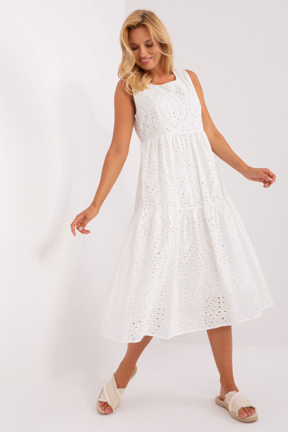 Openwork dress