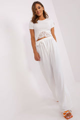 Wide-leg trousers