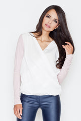 Pleated blouse