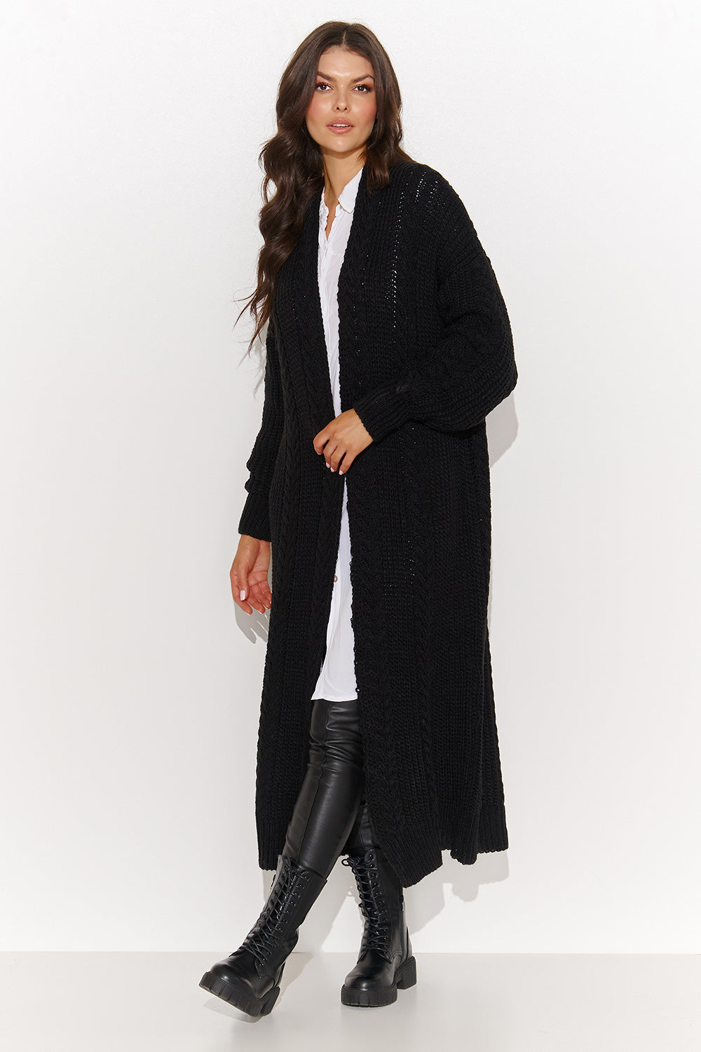 Ribbed cardigan