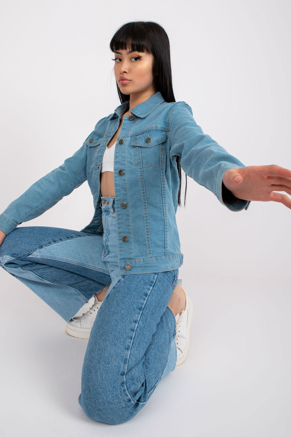 Denim coat