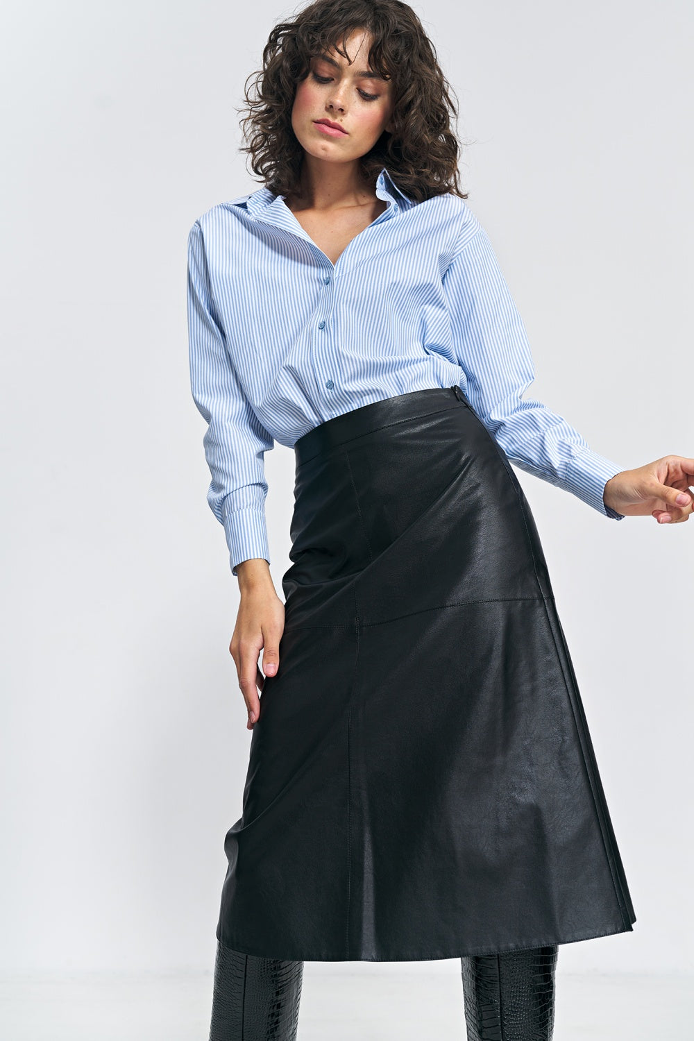 Leather skirt