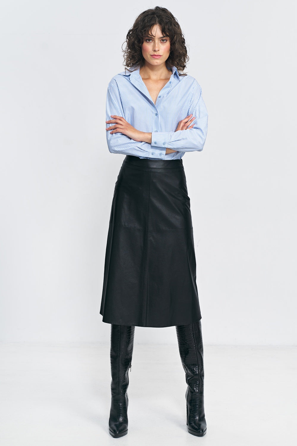 Leather skirt