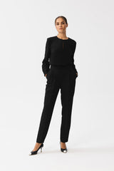 Slit playsuit
