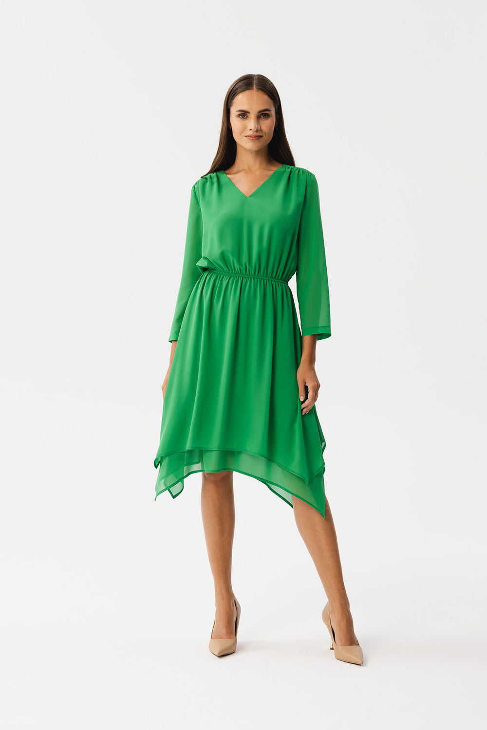 Chiffon cocktail dress