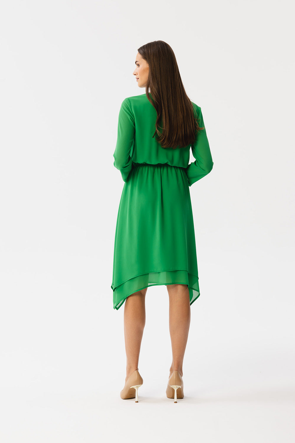 Chiffon cocktail dress