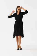 Chiffon cocktail dress