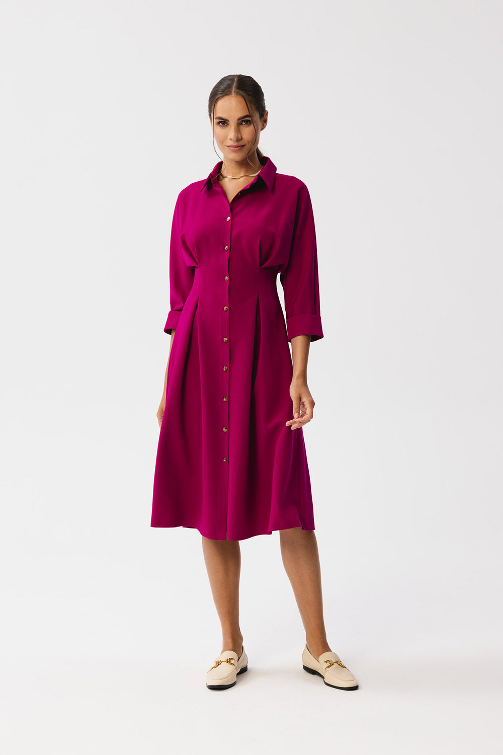 Pleated dress