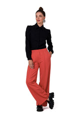 Knit trousers