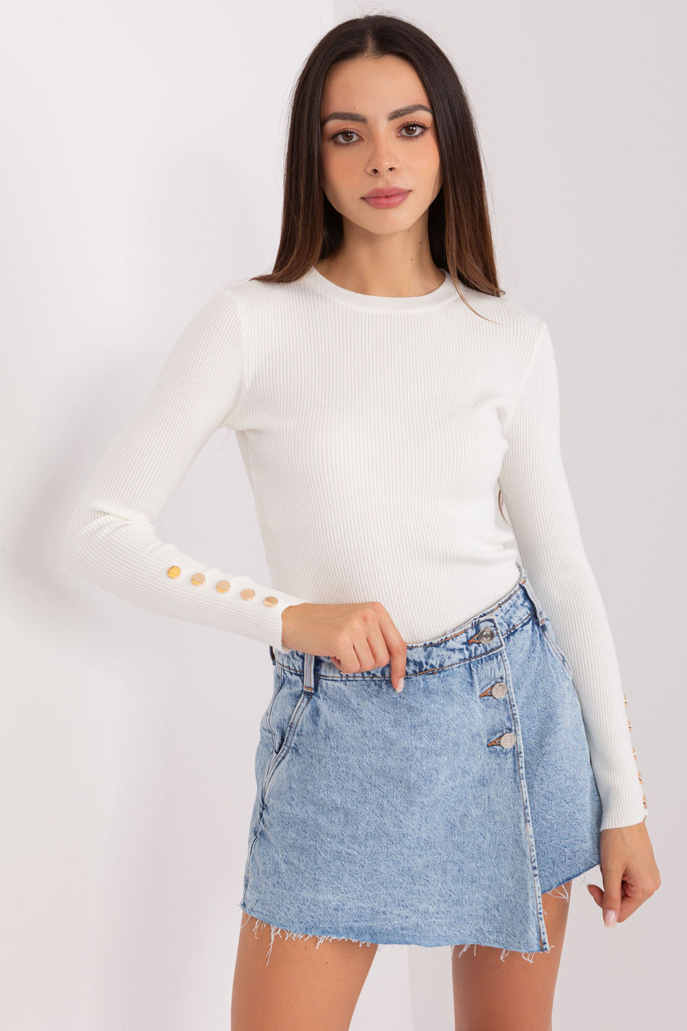 Ribbed jumper
