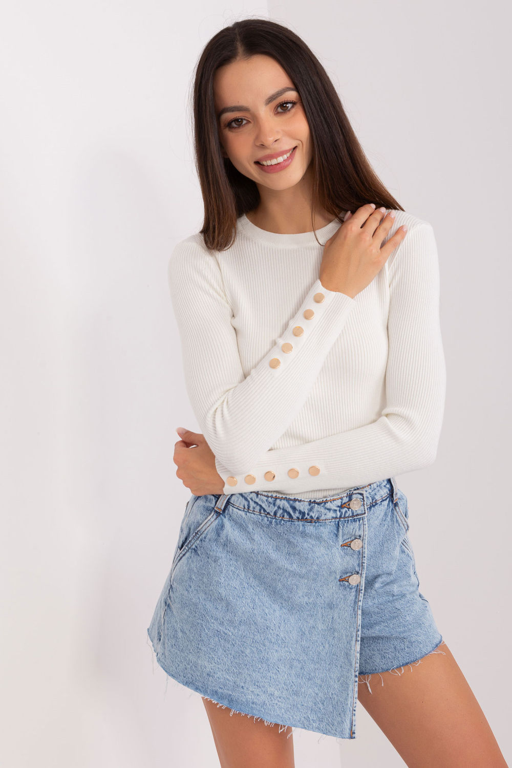 Ribbed jumper