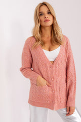Variegated cardigan
