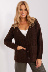 Variegated cardigan