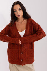 Variegated cardigan