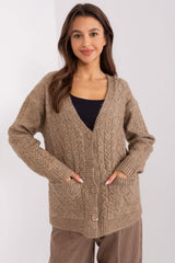 Variegated cardigan