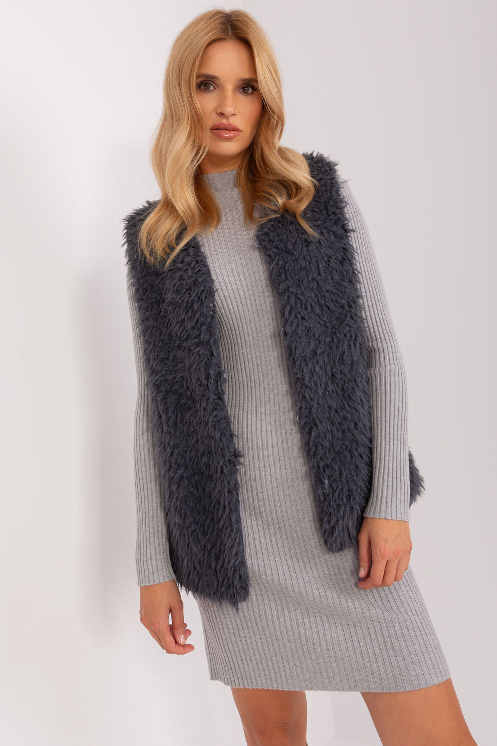Fur-like coat