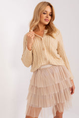 Variegated cardigan